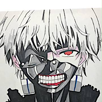 白カネキ君!模写