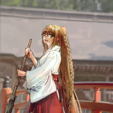 朝のお掃除