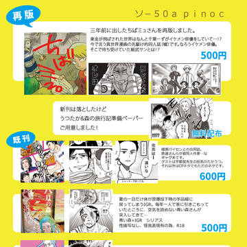 7/1擬人化おしながき