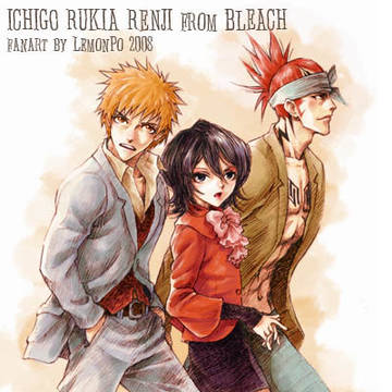 [BLEACH] 一護x恋次xルキア
