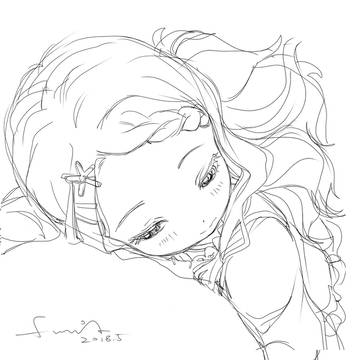 しがみ付くここなちゃん