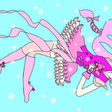 宙を舞うキュアディライト