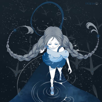 blue