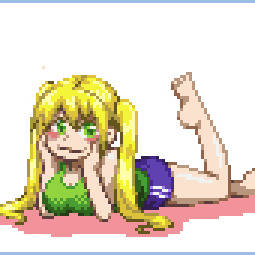 金髪巨乳ロリ