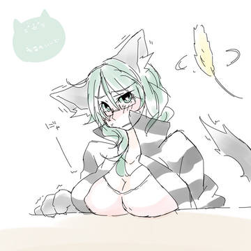 【女体化】♀ねこナルドさんと♀ジュリオさん