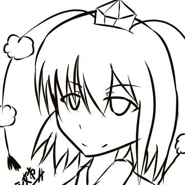 射命丸　落書き