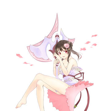 放置少女イラコンキャラデザ