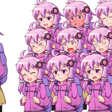 登山ゆかり立ち絵素材
