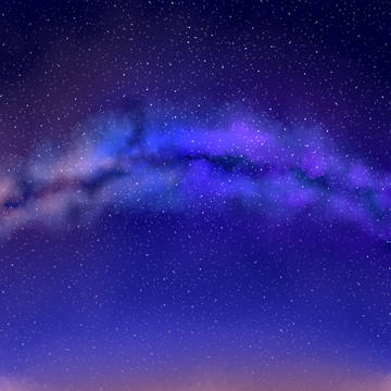 星空下