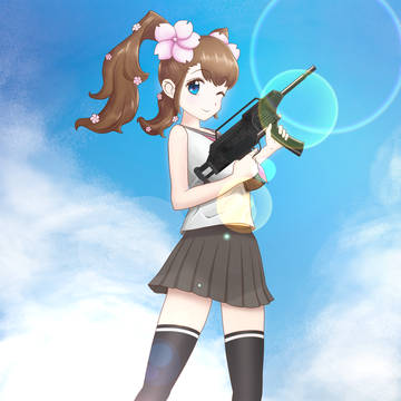 ＜風隼さくら＞たまには現代兵器で