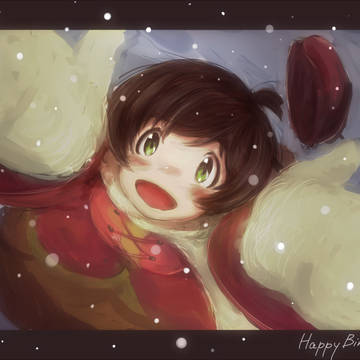 ひなた誕生日絵
