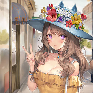 お出かけミコッテ
