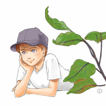 ナスぼんやり