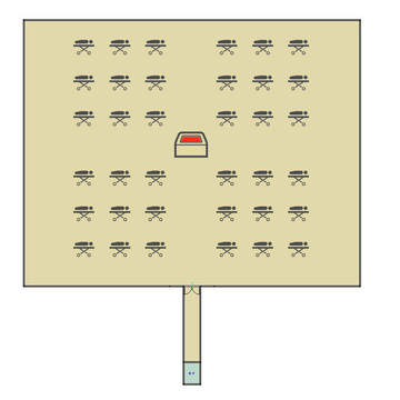 地下室　MAP