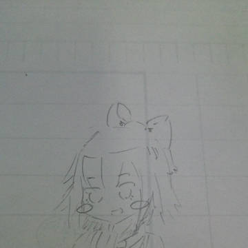 すべて同じ方向を向いている絵