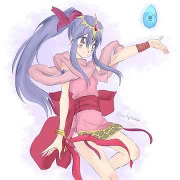 Wendy as Tiki