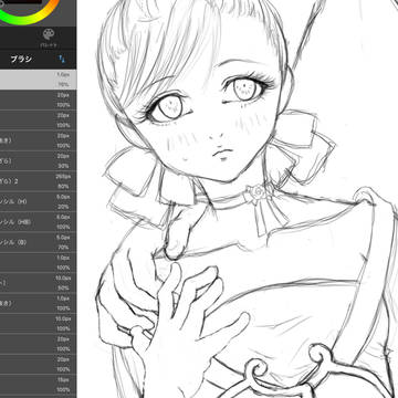 下絵だけたまってゆく...