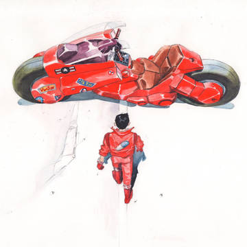 AKIRA 金田のバイク