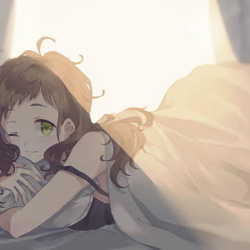 ・・・おはよ
