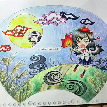 団扇作るよー