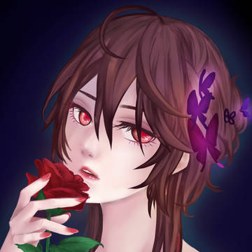 綠葉紅花 樂正綾