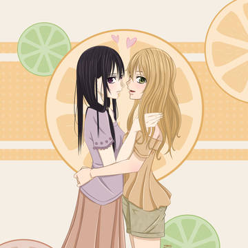 Just a Casual Hug - Colored