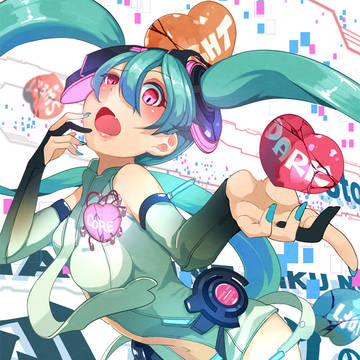 初音ミクの分裂→破壊(2018Remake Version)