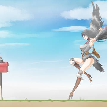 灰鸽快递,一周必达。