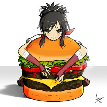 Senran Kagura - Asuka's Burger