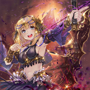 【仕事絵】グランスフィア - 黒翼弓の担い手ルーシー