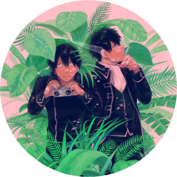 【鬼に監察】缶バッチ絵