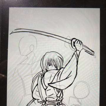 るろうに剣心 模写