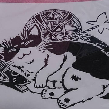 猫とおもちゃ