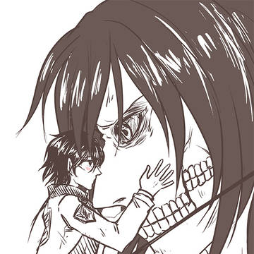 進撃落書き01