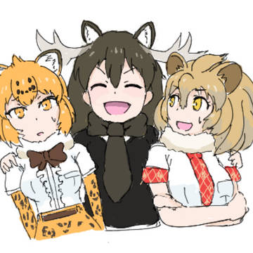 けものフレンズ 絵チャラクガキまとめ