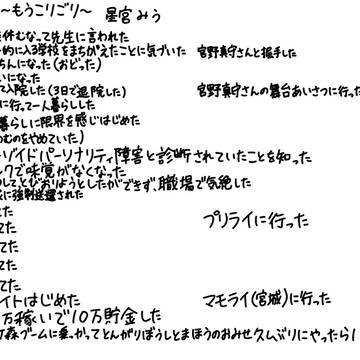 2017年を1ページで振り返ってみていた