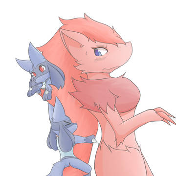 Zoroark and her smol bois