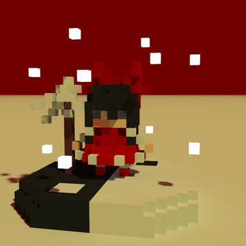 Magicavoxel*灵梦