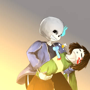 Sans and Chara