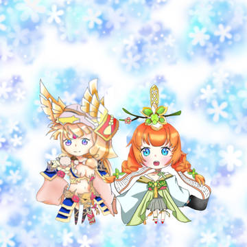 ほーちされた2人。