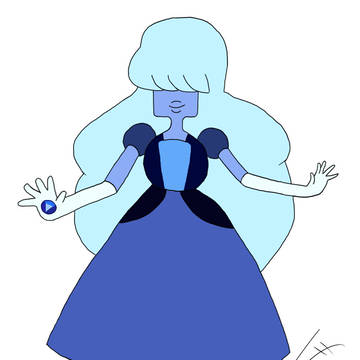 Sapphire 藍寶石 仿畫