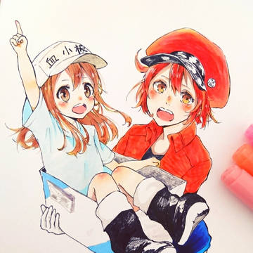赤血球さんと血小板ちゃん