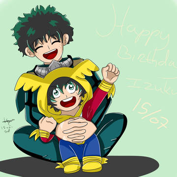誕生日の男の子