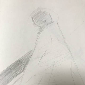 化け物（落書き）