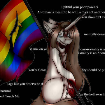 Homophobia can hurt us /Vent Art
