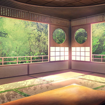 最近描いた背景と手直しした背景