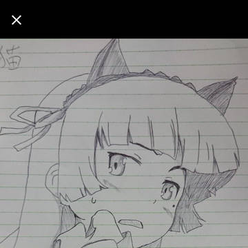 俺妹の黒猫 描いてみたったー