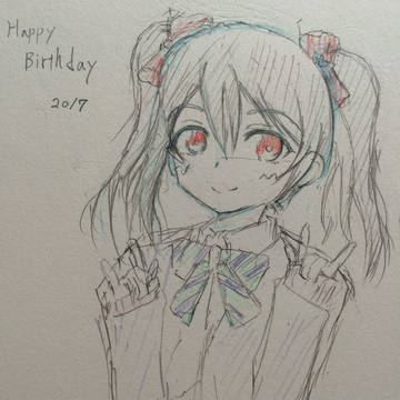 矢澤にこ生誕イラスト_2017