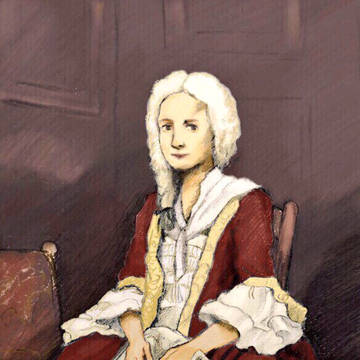 Vivaldi in a baroque gown