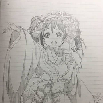 にこちゃん 模写